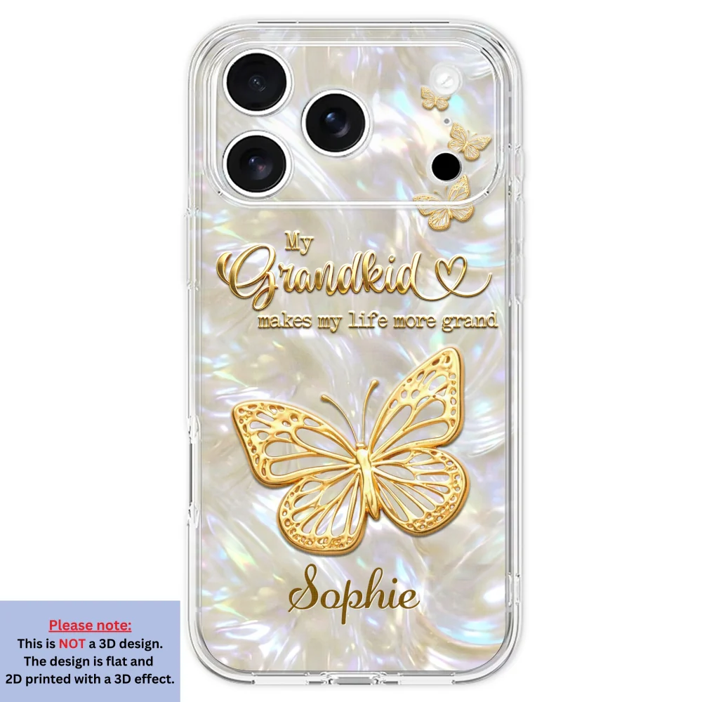 For The Best Grandma - Personalized Custom 3D Inflated Effect Phone Case - Image 29