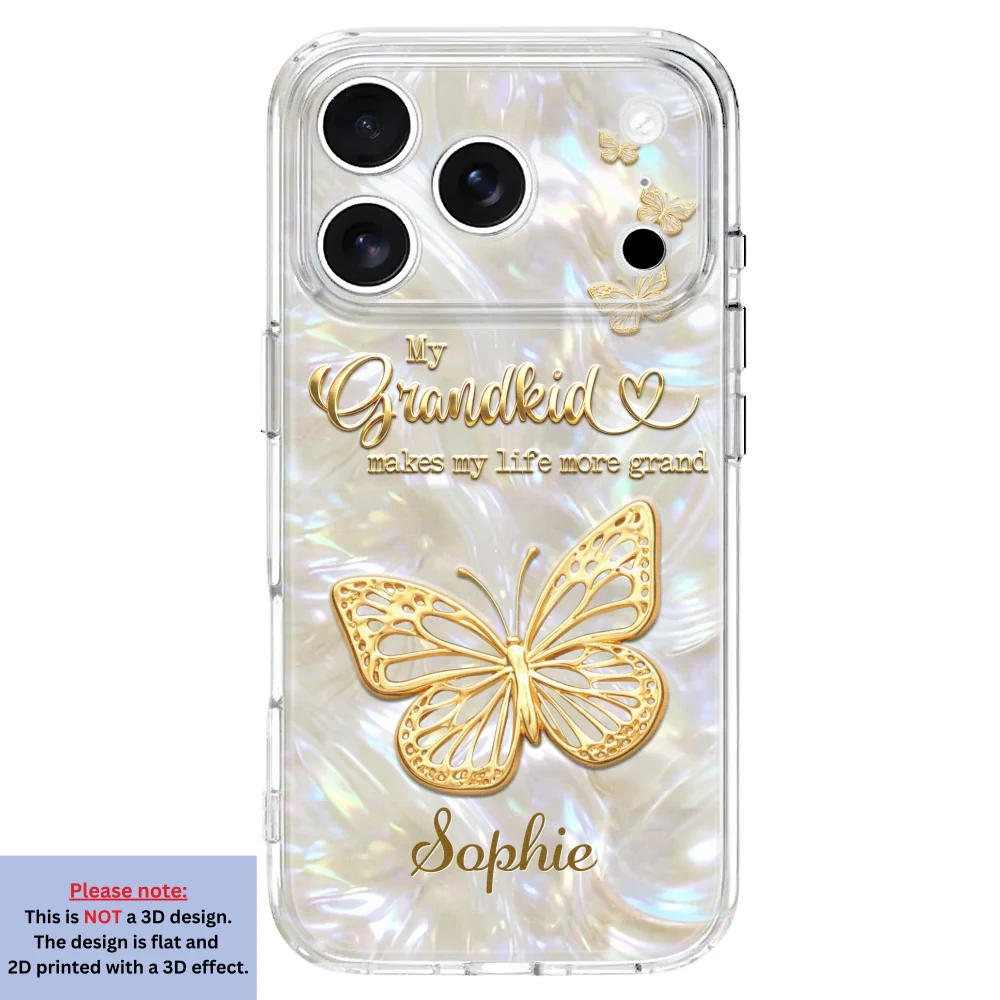 For The Best Grandma - Personalized Custom 3D Inflated Effect Phone Case - Image 30