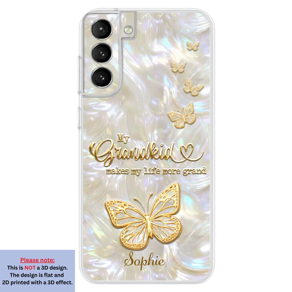 For The Best Grandma - Personalized Custom 3D Inflated Effect Phone Case - Image 31