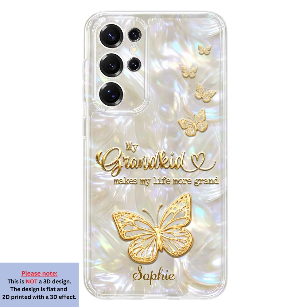 For The Best Grandma - Personalized Custom 3D Inflated Effect Phone Case - Image 35
