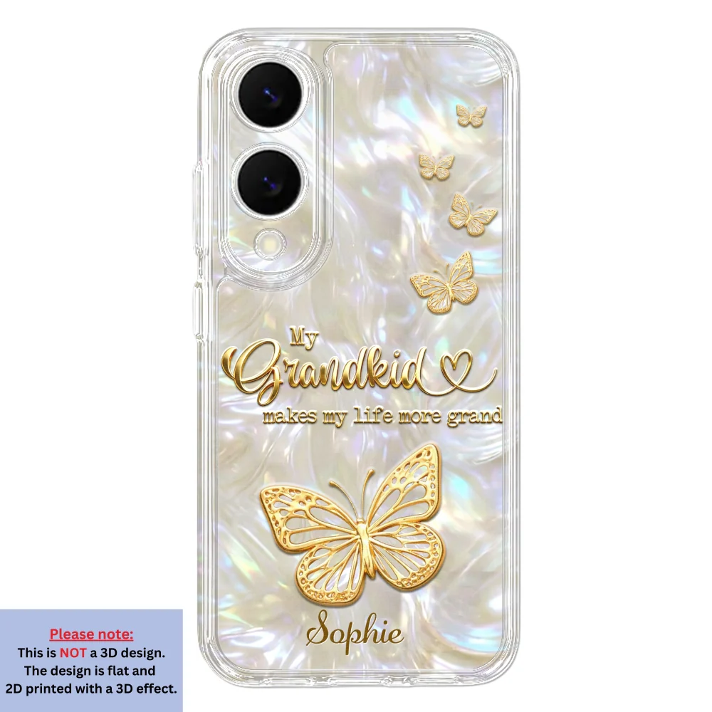 For The Best Grandma - Personalized Custom 3D Inflated Effect Phone Case - Image 37