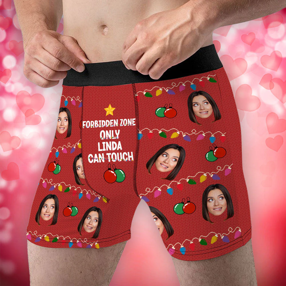 Forbidden Zone - Personalized Photo Men's Boxer Briefs - Image 3