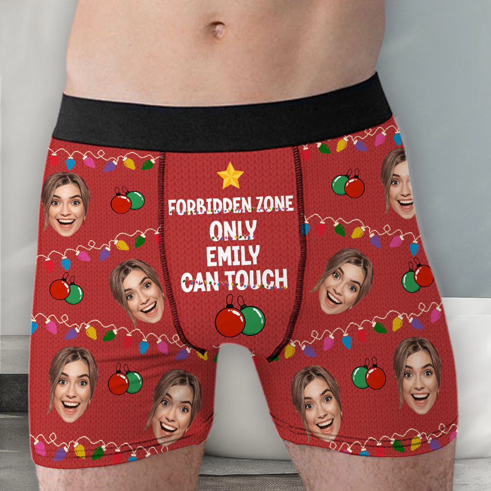 Forbidden Zone - Personalized Photo Men's Boxer Briefs - Image 4