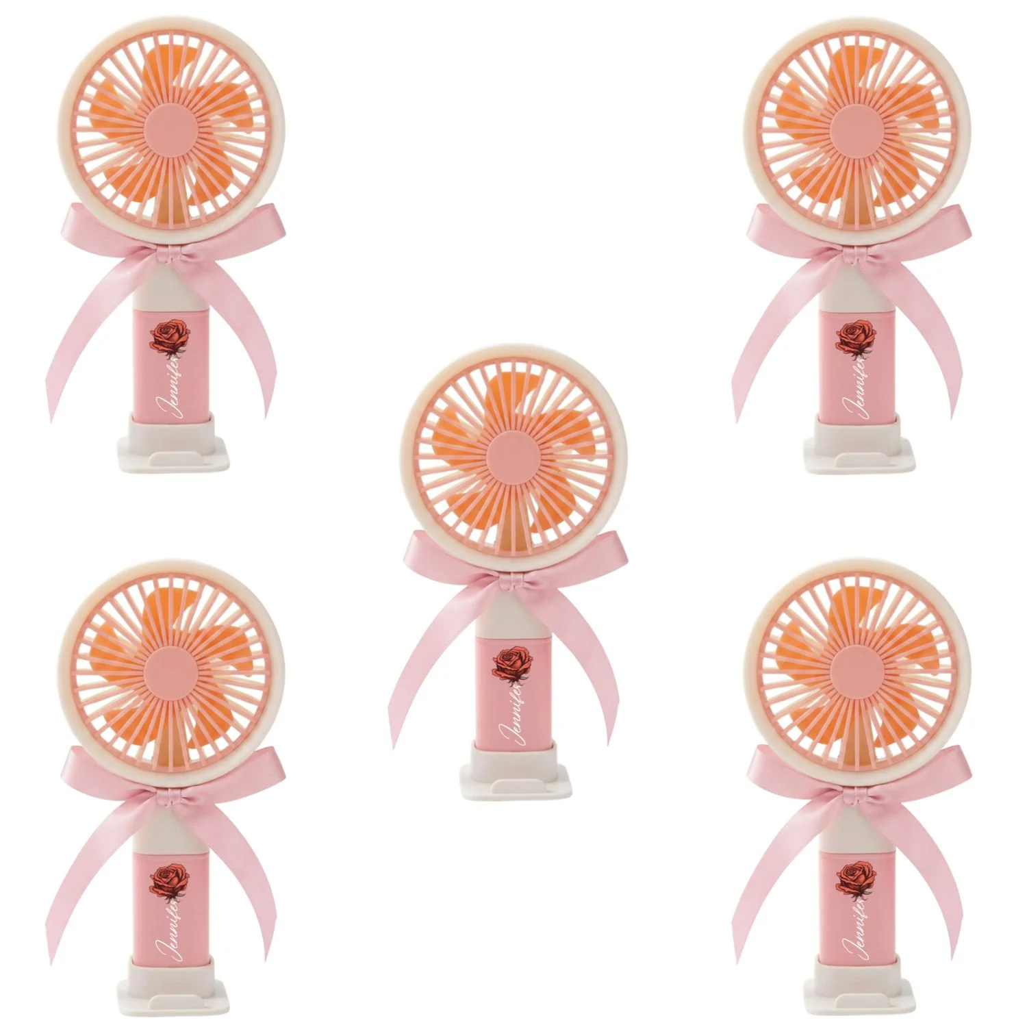 Forever in Bloom - Personalized Custom Handheld Fan - Image 12