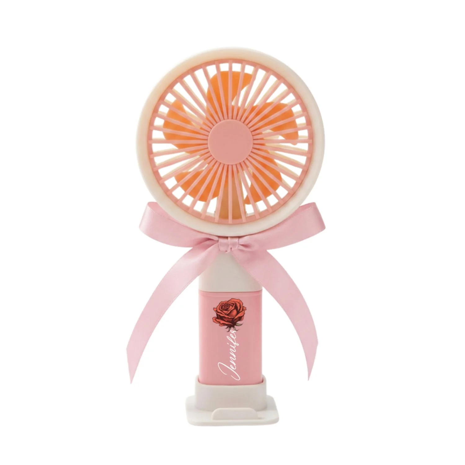 Forever in Bloom - Personalized Custom Handheld Fan - Image 8