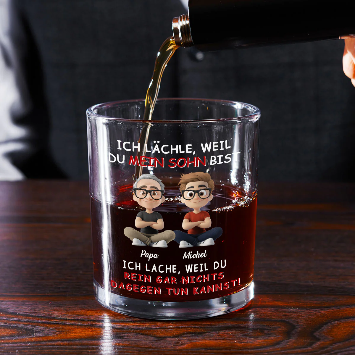 Für meinen Sohn – Personalisiertes Whiskyglas - Image 2