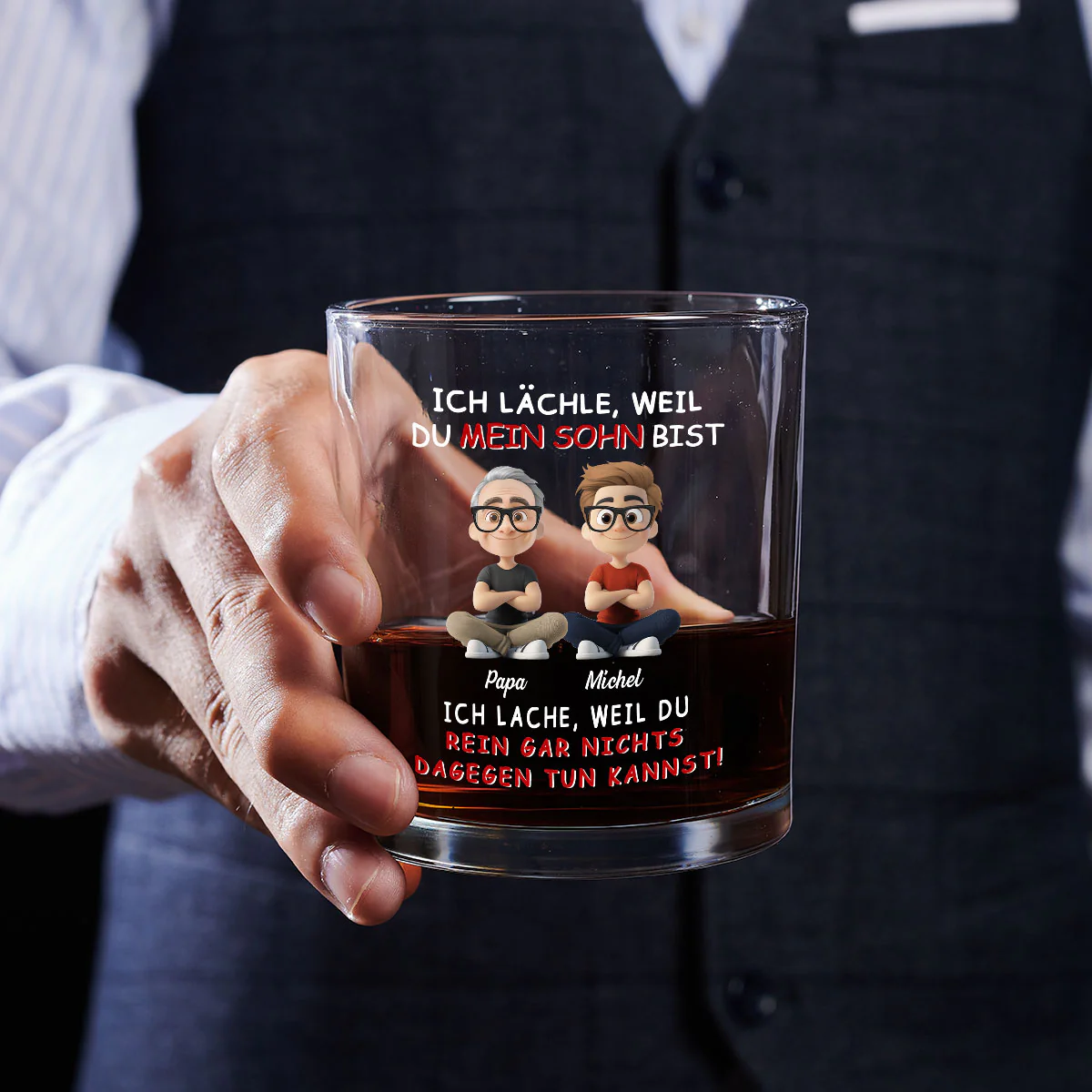 Für meinen Sohn – Personalisiertes Whiskyglas - Image 4