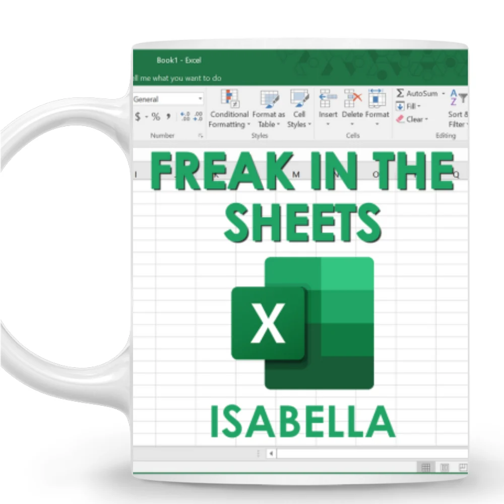 Freak In The Sheets - Personalized Custom Coffee Mug - Image 6