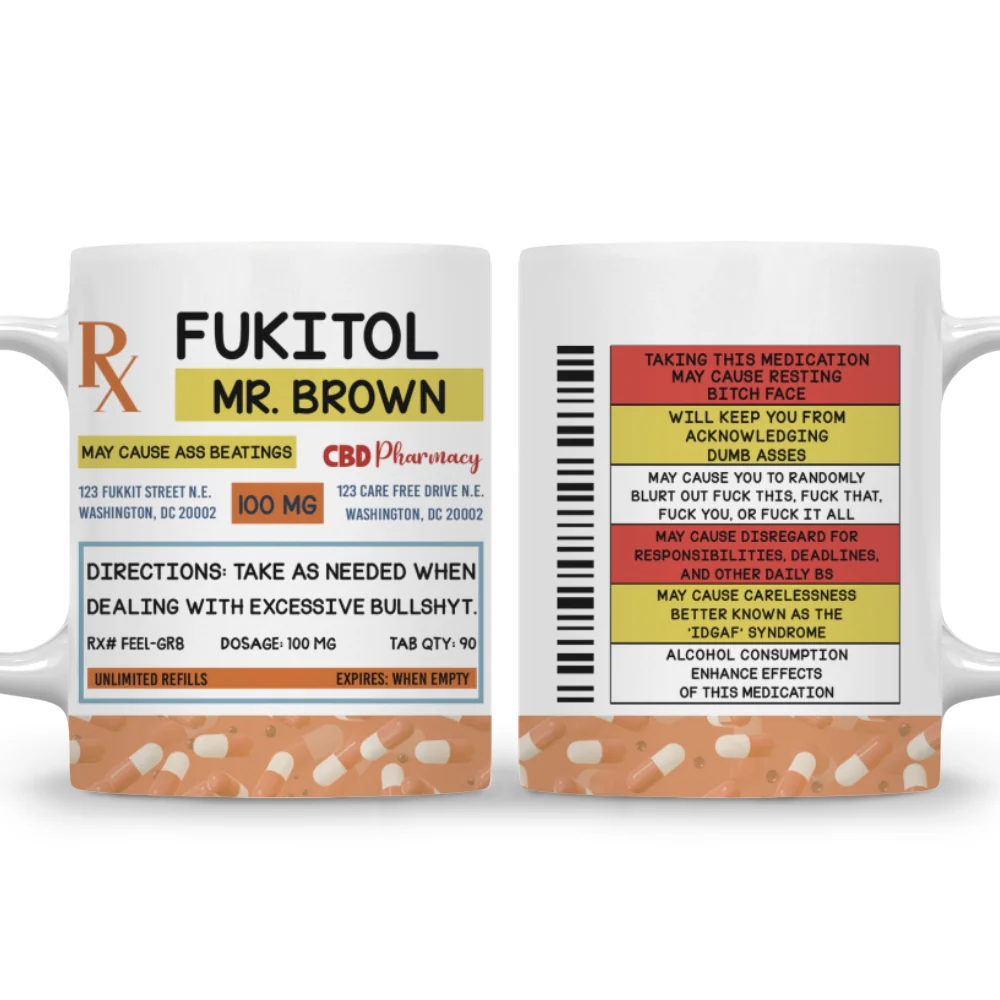 Funny Gift For Friends Coworkers - Personalized Custom Coffee Mug - Image 6