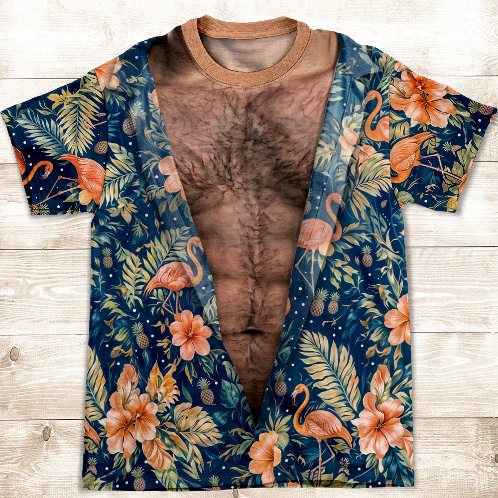 Funny Hawaii Shirt - Personalized Custom All-over-print T-shirt - Image 2