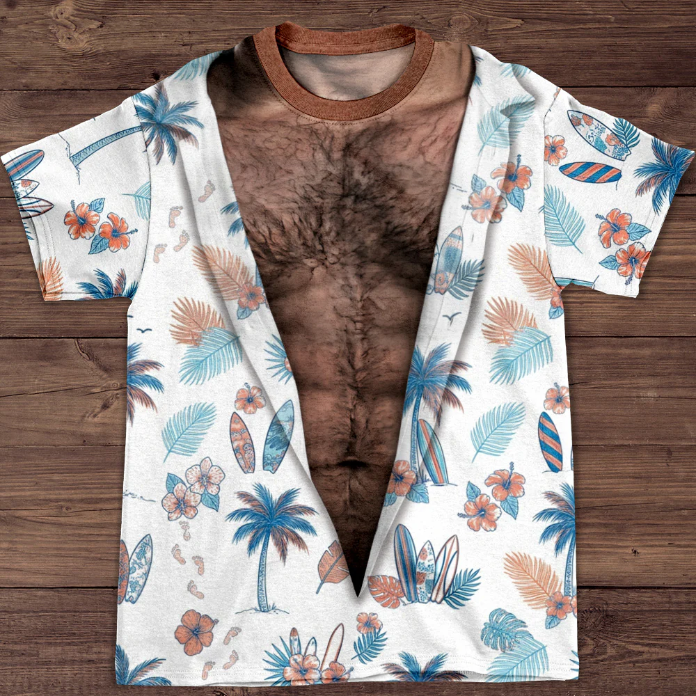 Funny Hawaii Shirt - Personalized Custom All-over-print T-shirt - Image 3