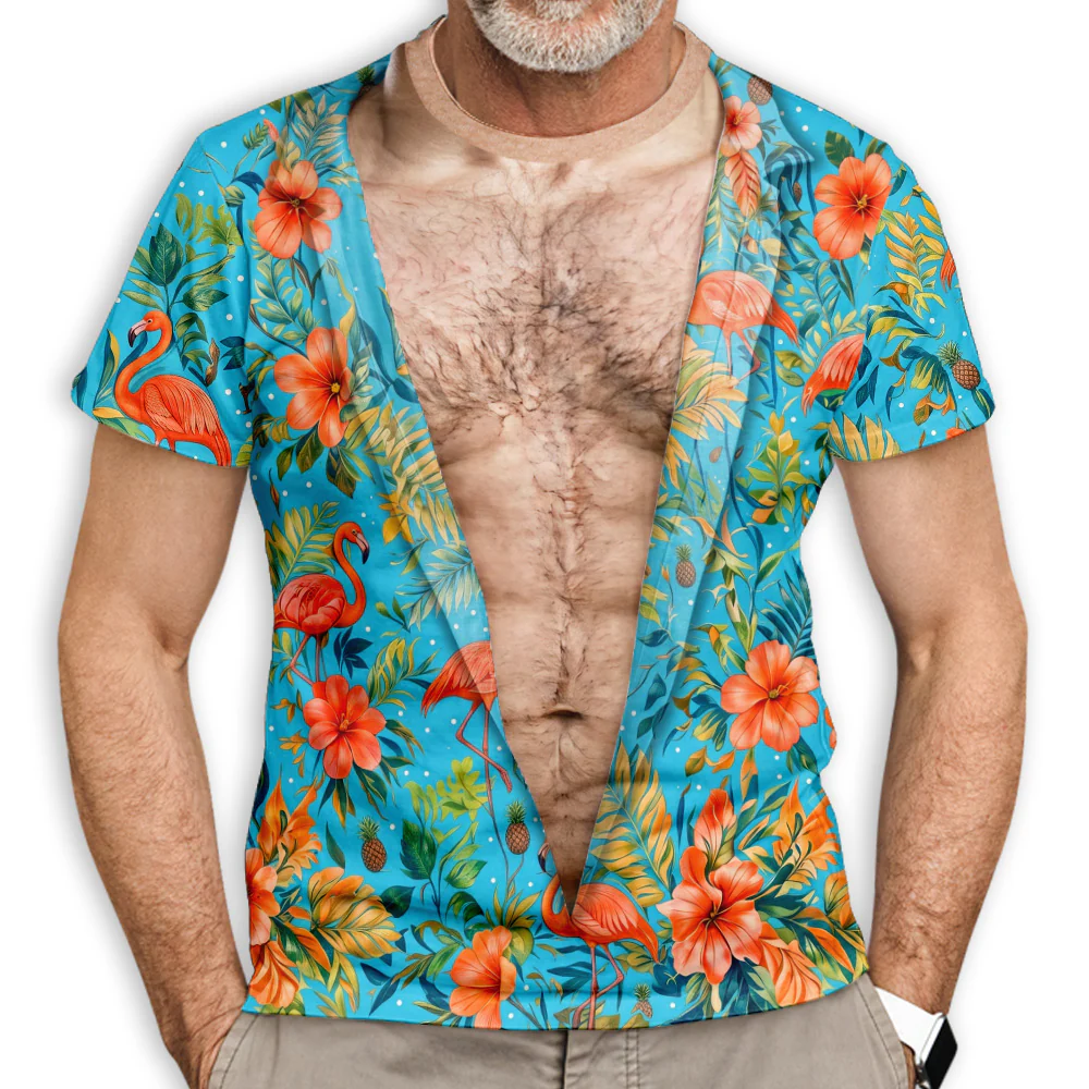 Funny Hawaii Shirt - Personalized Custom All-over-print T-shirt - Image 4