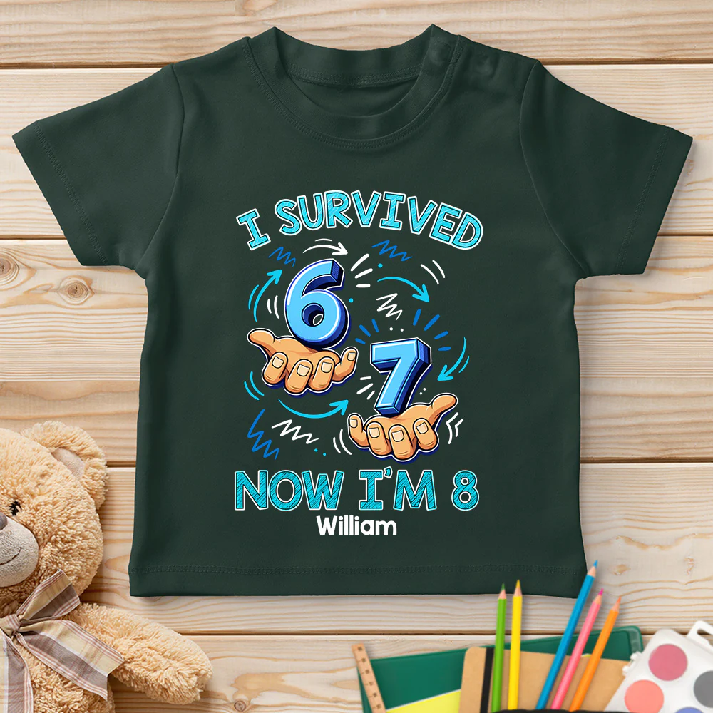 Future Legend Turns Eight Today - Personalized Custom Youth T-shirt - Image 2