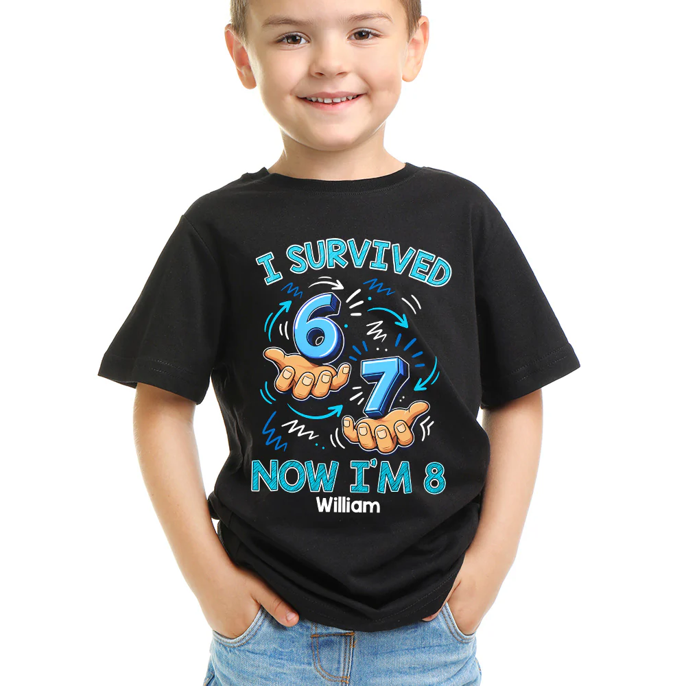 Future Legend Turns Eight Today - Personalized Custom Youth T-shirt - Image 4