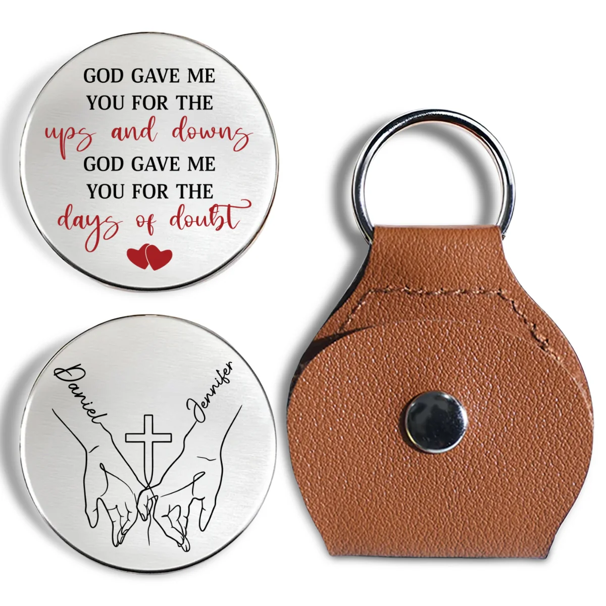 God Gave Me You - Personalized Custom Pocket Hug - Image 7