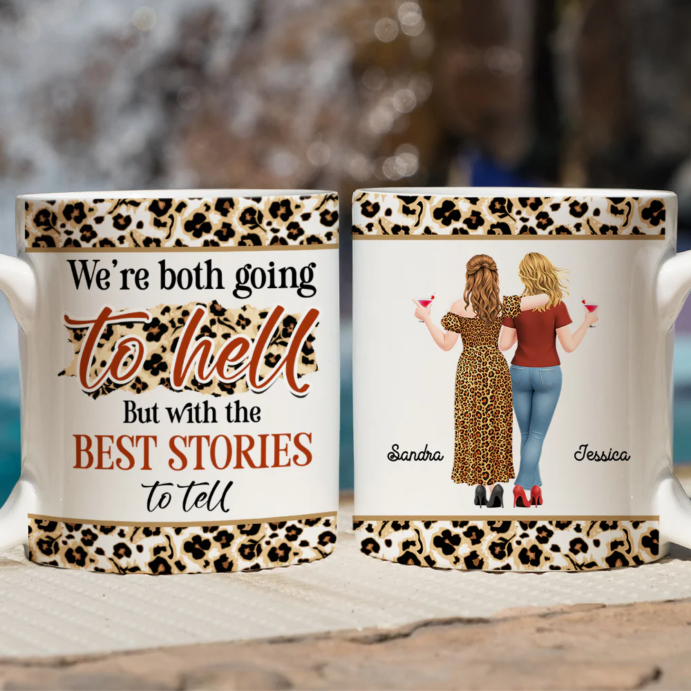 Going To Hell - Personalized Custom Coffee Mug - Image 3