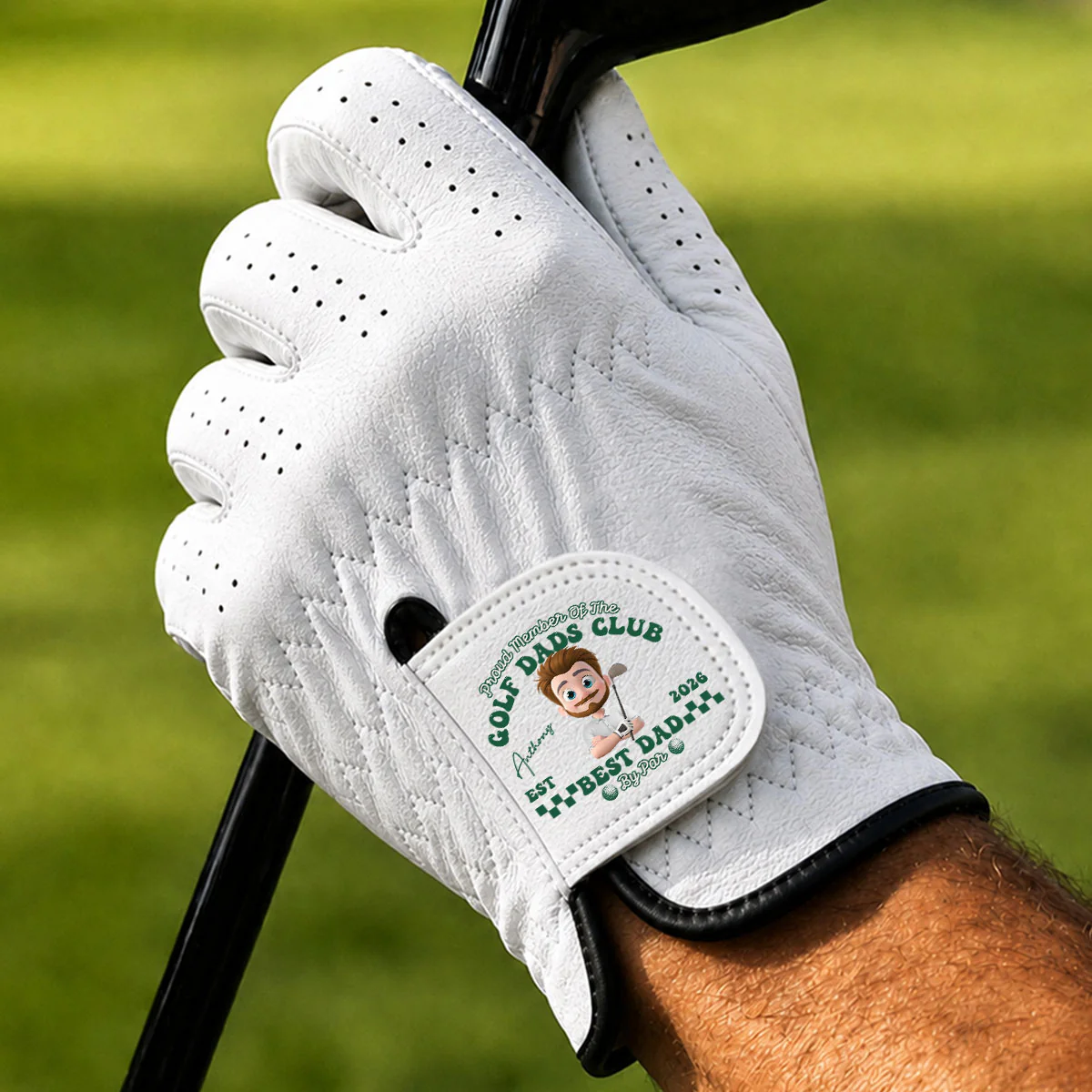 Golf Dads Club - Personalized Custom Golf Glove