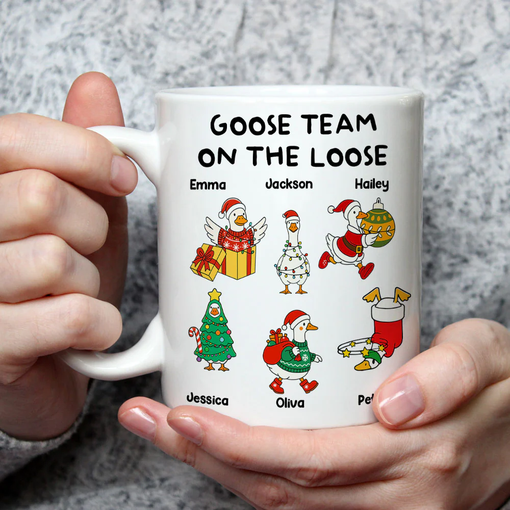 Goose Team - Personalized Custom Coffee Mug - Image 3