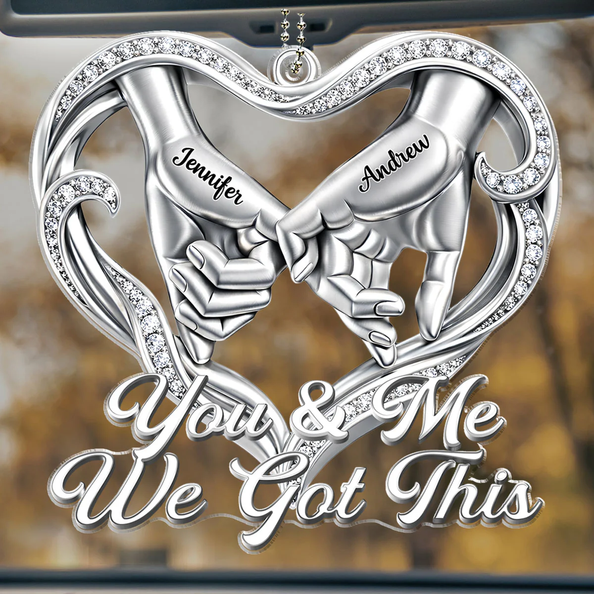 Got It All The Way - Personalized Custom 3D Effect Car Ornament