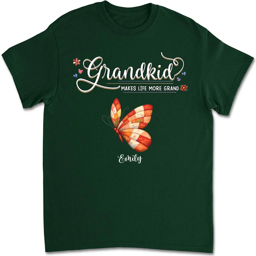 Grandma Butterflies - Personalized Custom Shirt - Image 17