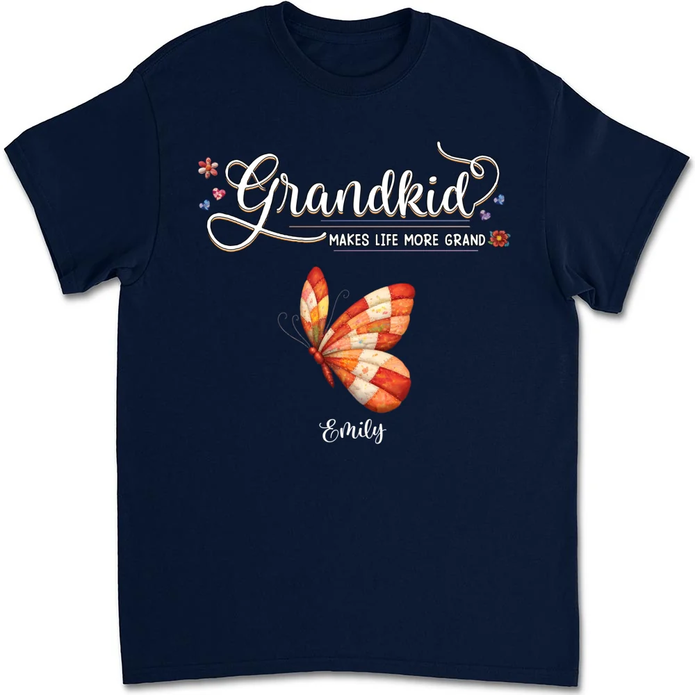 Grandma Butterflies - Personalized Custom Shirt - Image 18