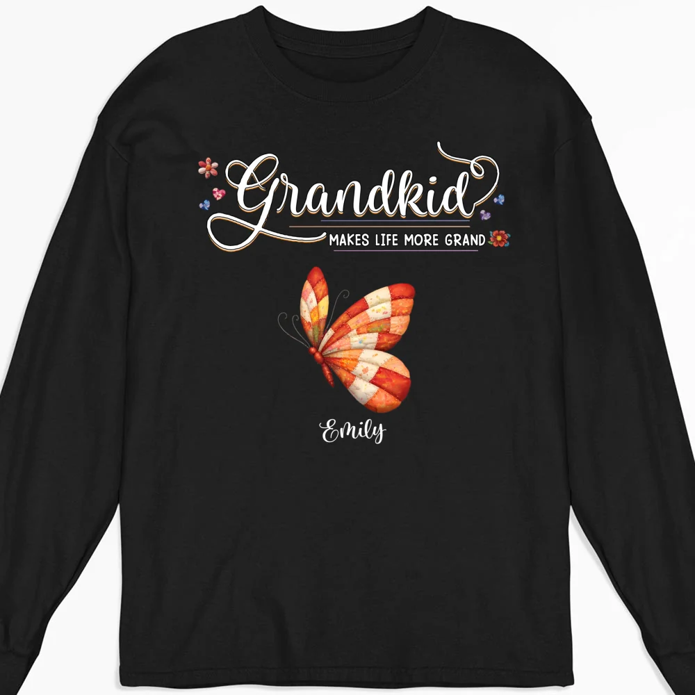 Grandma Butterflies - Personalized Custom Shirt - Image 19