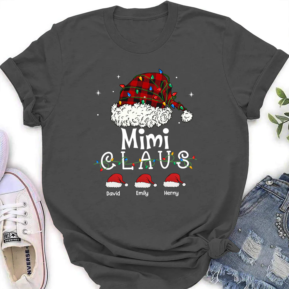 Grandma Claus - Personalized Custom Shirt - Image 3