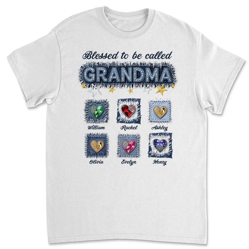 Grandma Denim - Personalized Custom Shirt