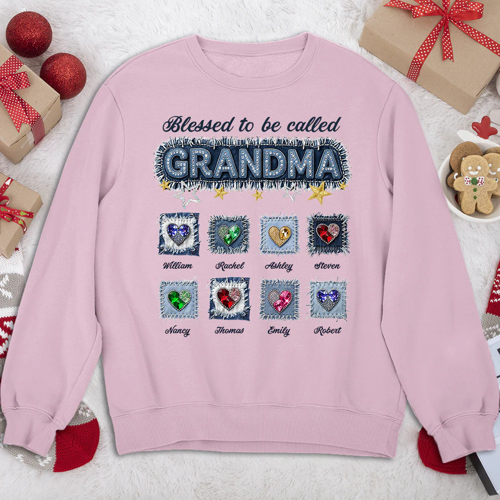 Grandma Denim - Personalized Custom Shirt - Image 11