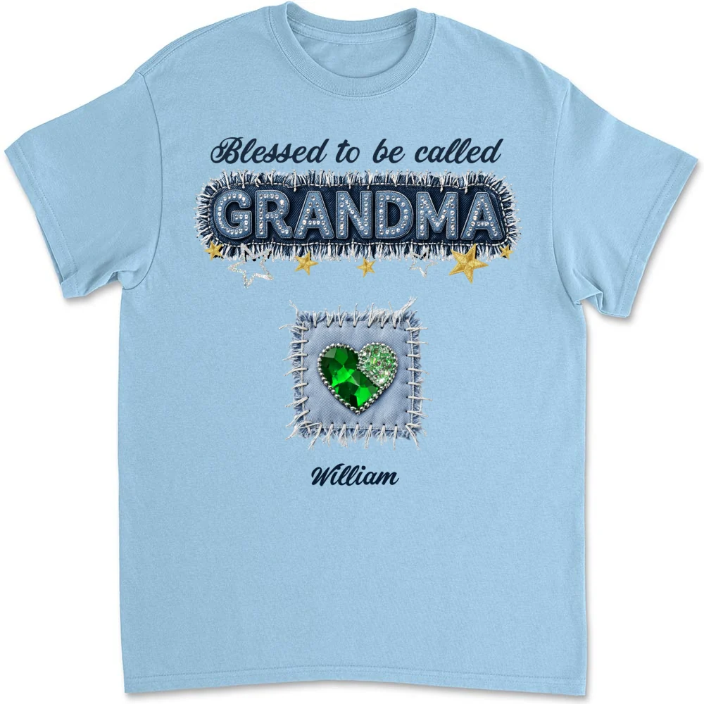 Grandma Denim - Personalized Custom Shirt - Image 17