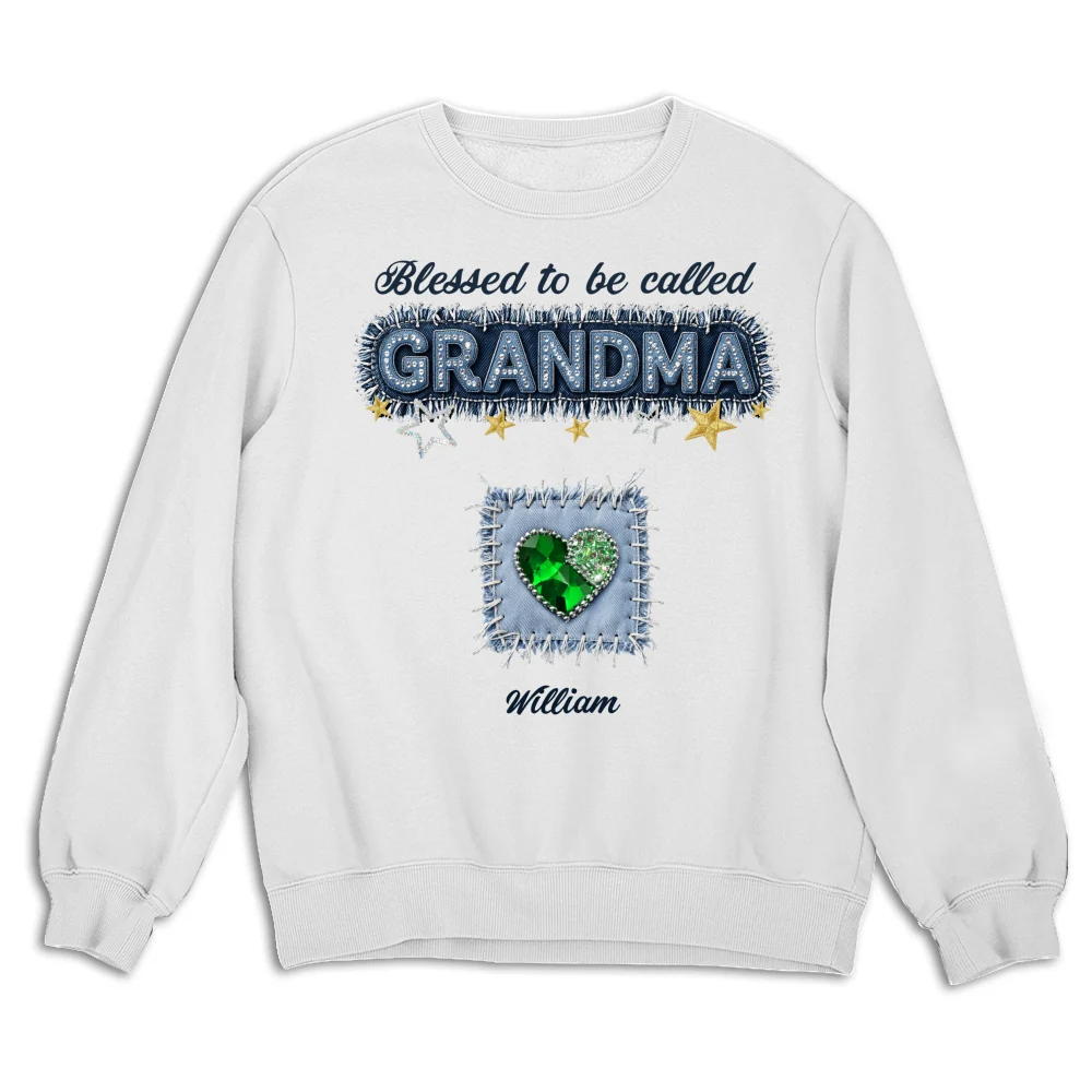 Grandma Denim - Personalized Custom Shirt - Image 22