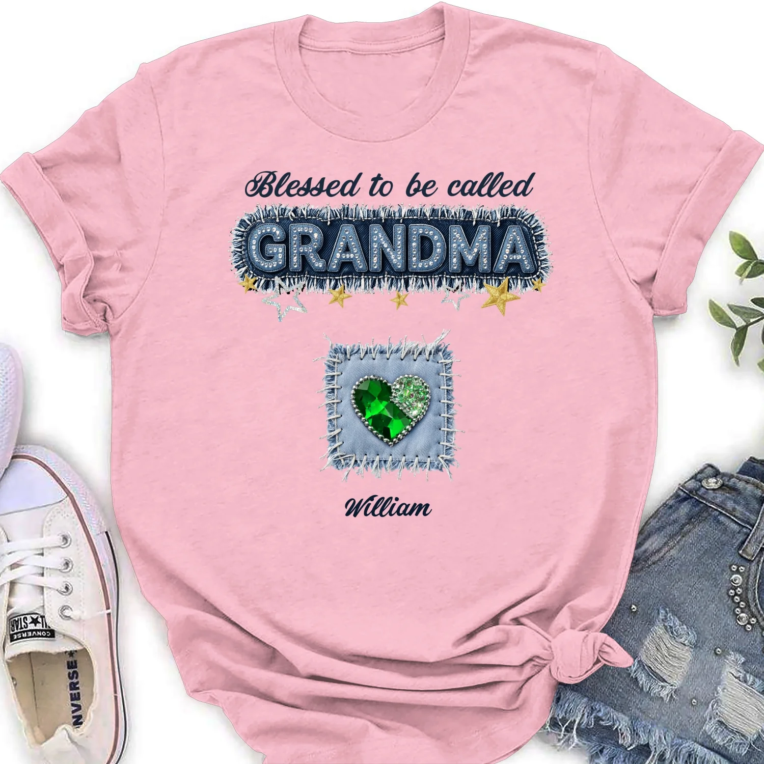 Grandma Denim - Personalized Custom Shirt - Image 27