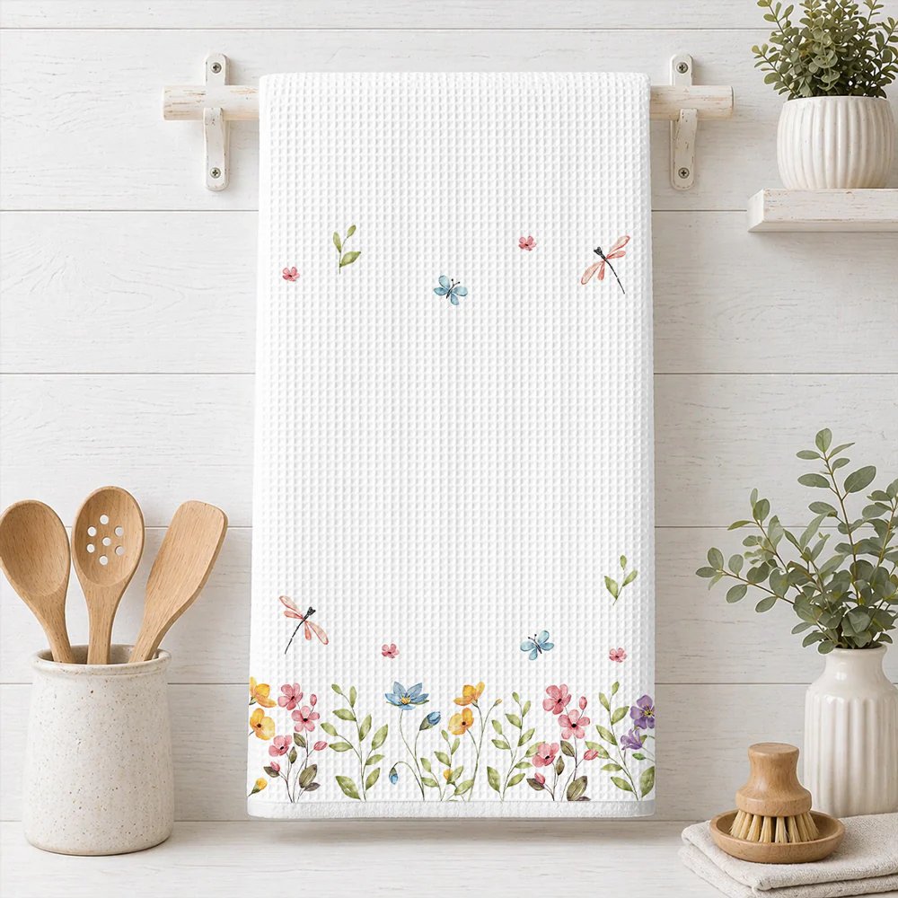 Grandma Heart - Personalized Custom Kitchen Towel - Image 2