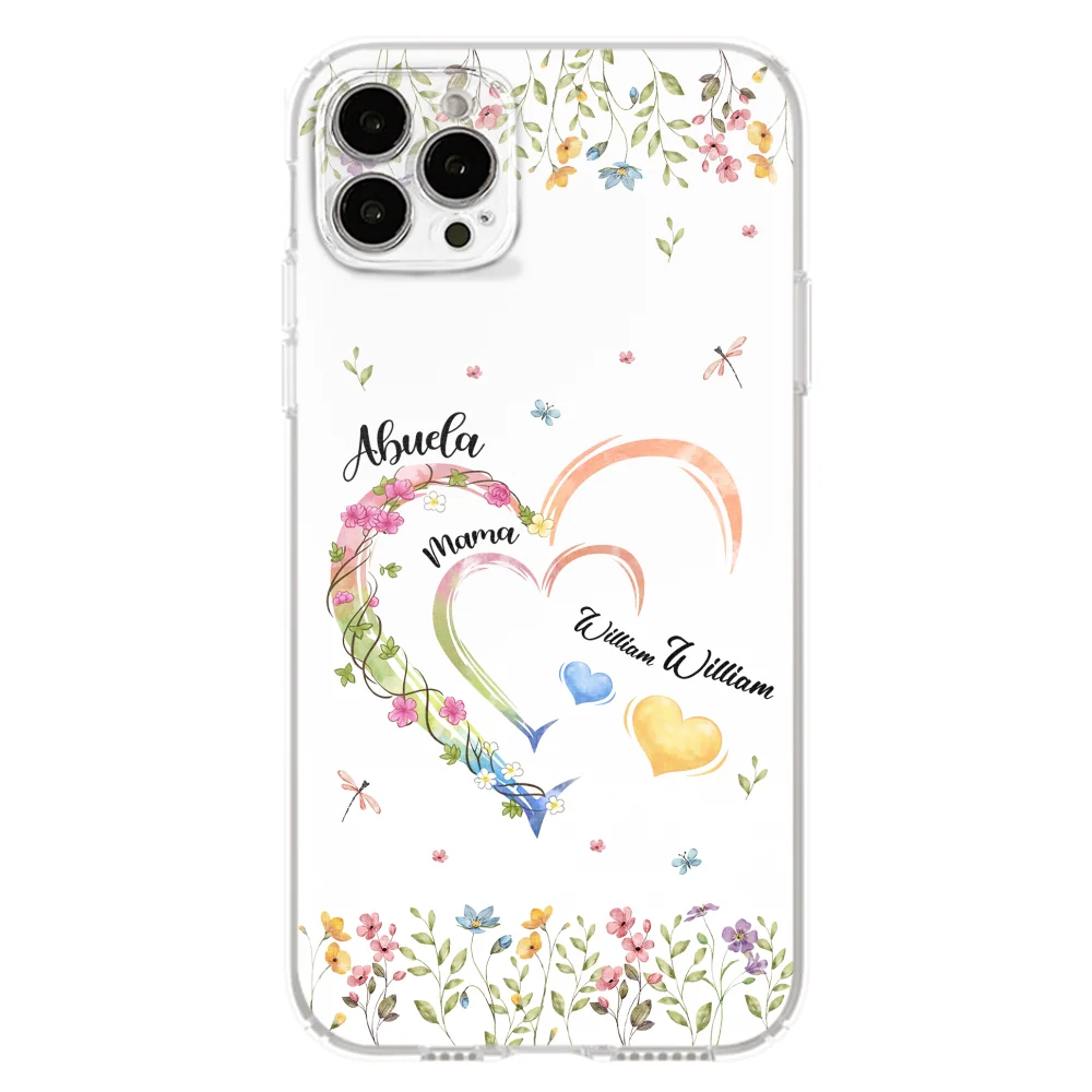 Grandma Hearts - Personalized Custom Phone Case - Image 16