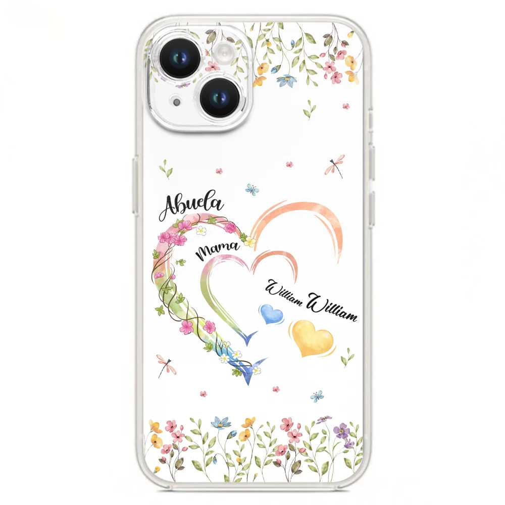 Grandma Hearts - Personalized Custom Phone Case - Image 17