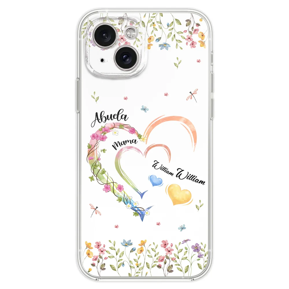 Grandma Hearts - Personalized Custom Phone Case - Image 21