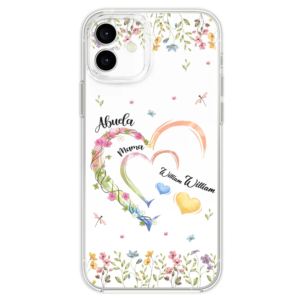 Grandma Hearts - Personalized Custom Phone Case - Image 28