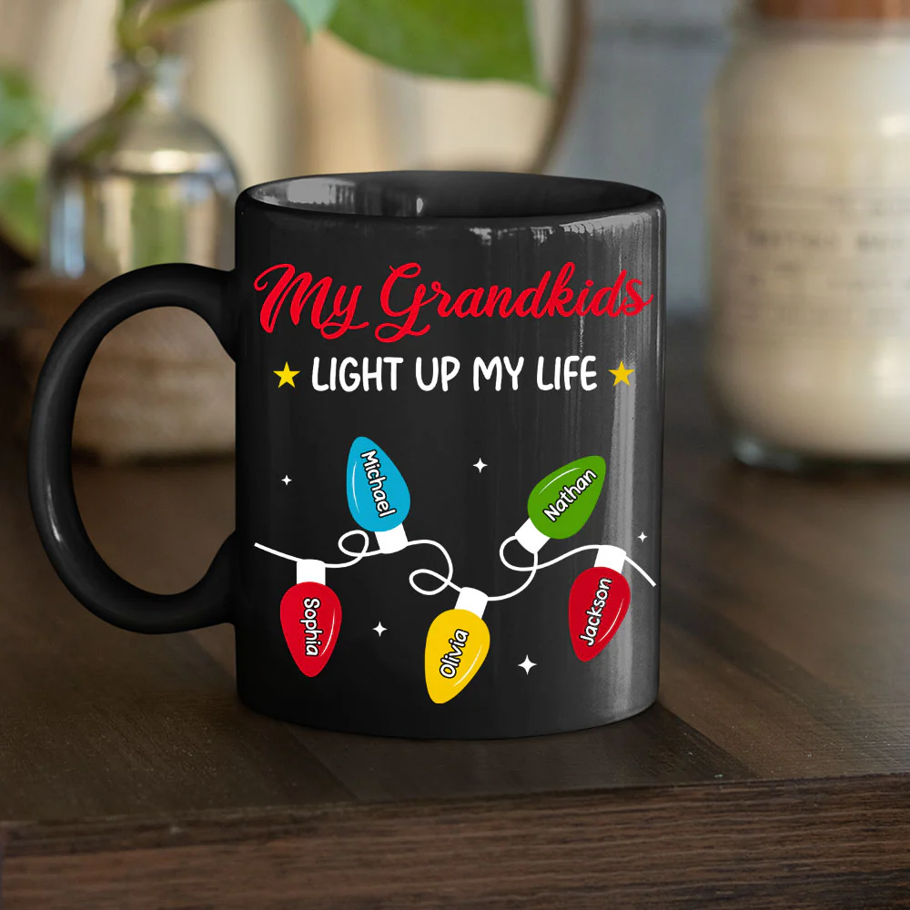 Grandma Life - Personalized Custom Coffee Mug - Image 2