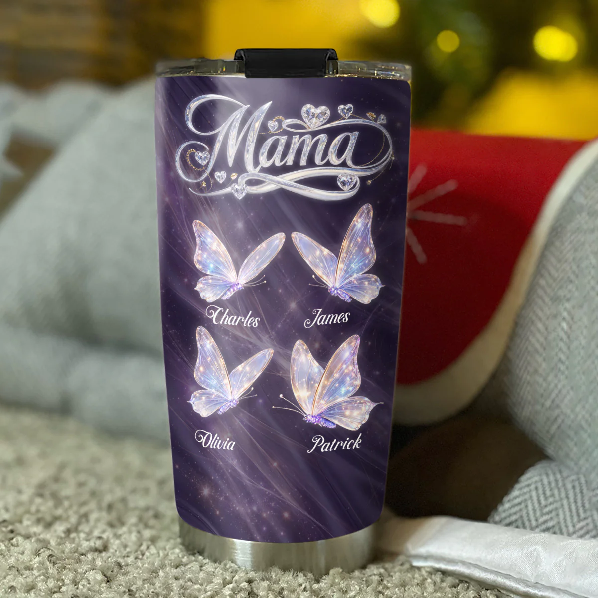 Grandma Love Her Grandkids - Personalized Custom Tumbler - Image 5