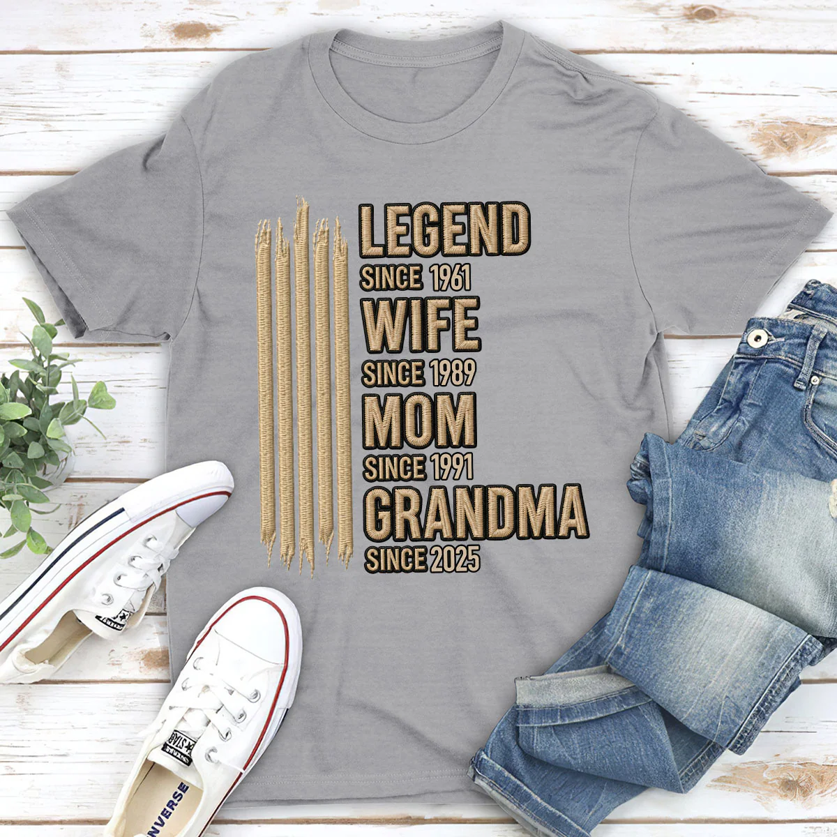 Grandma Mode On - Personalized Custom Shirt - Image 2