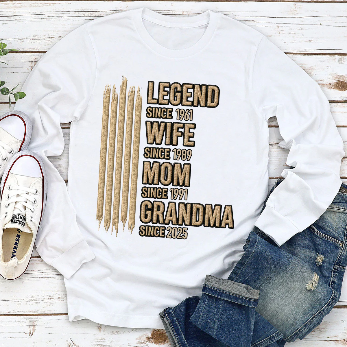 Grandma Mode On - Personalized Custom Shirt - Image 5