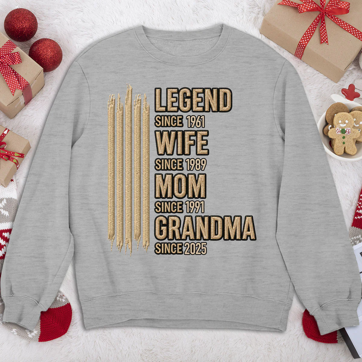 Grandma Mode On - Personalized Custom Shirt - Image 8