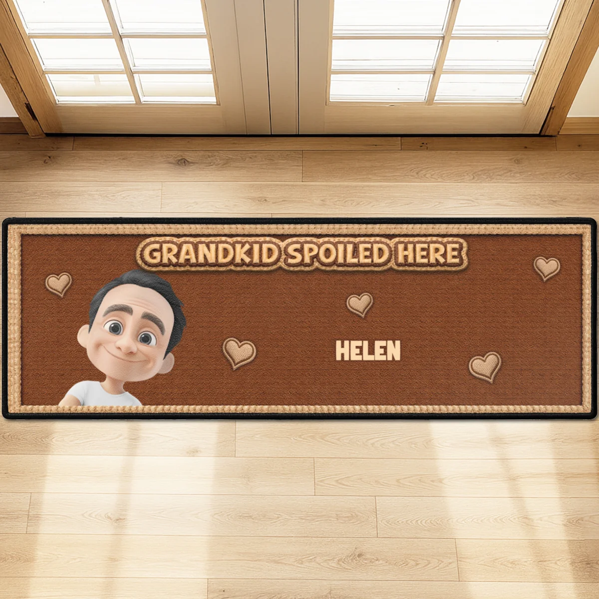 Grandmas Little Makers - Personalized Custom Runner Rug - Image 8