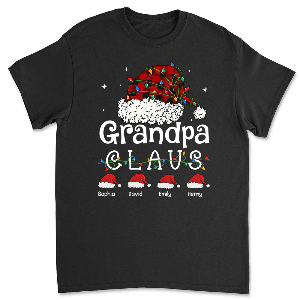 Grandpa Claus - Personalized Custom Shirt