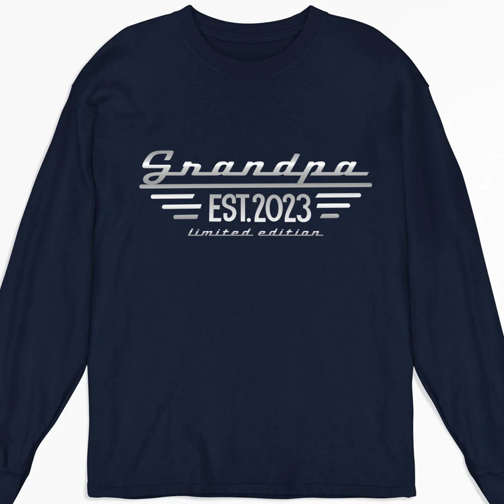 Grandpa Established - Personalized Custom Shirt - Image 13