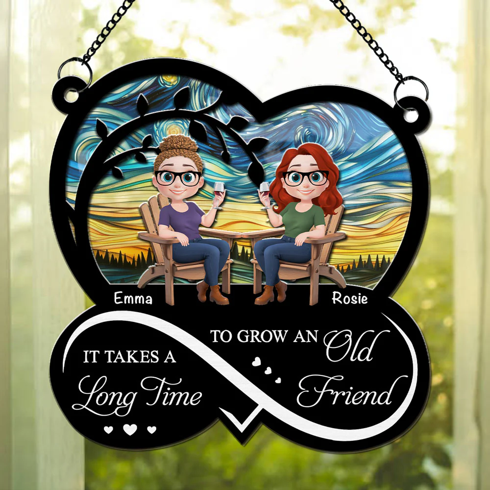 Grow An Old Friend - Personalized Custom Suncatcher - Image 3