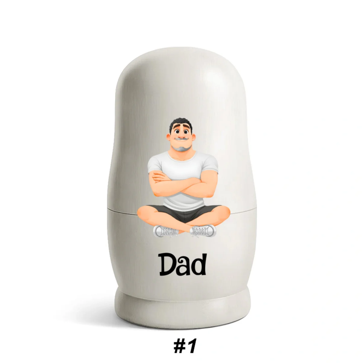 Growing In Love - Personalized Custom Nesting Doll - Image 7