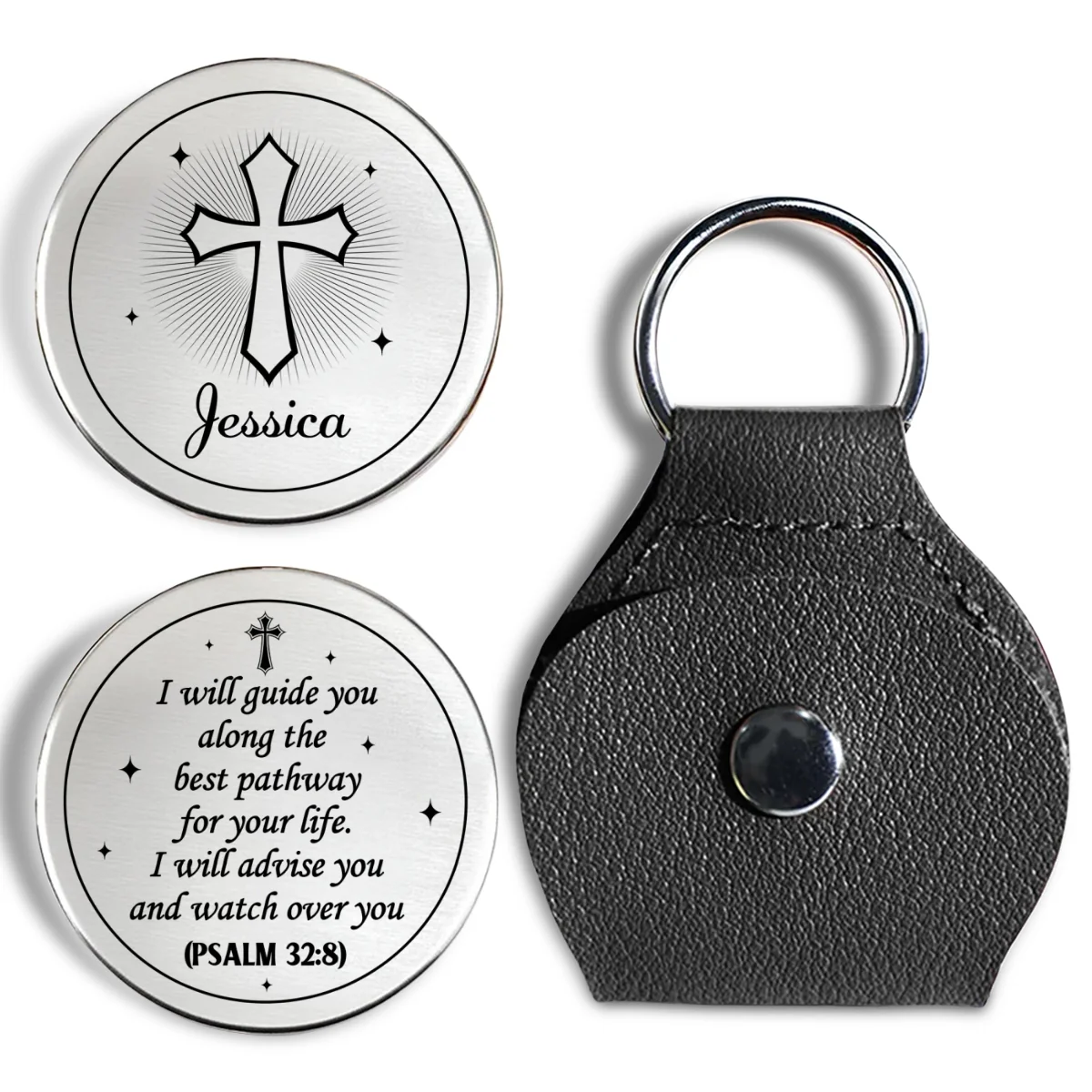 Guided By His Love - Personalized Custom Pocket Hug - Image 7