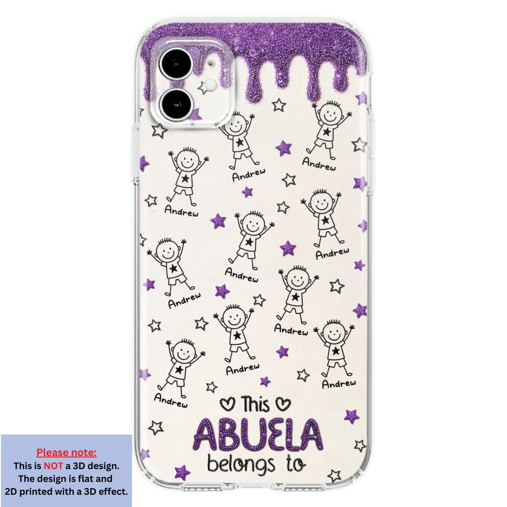 Handmade By Grandma - Personalized Custom 3D Inflated Effect Phone Case - Image 11
