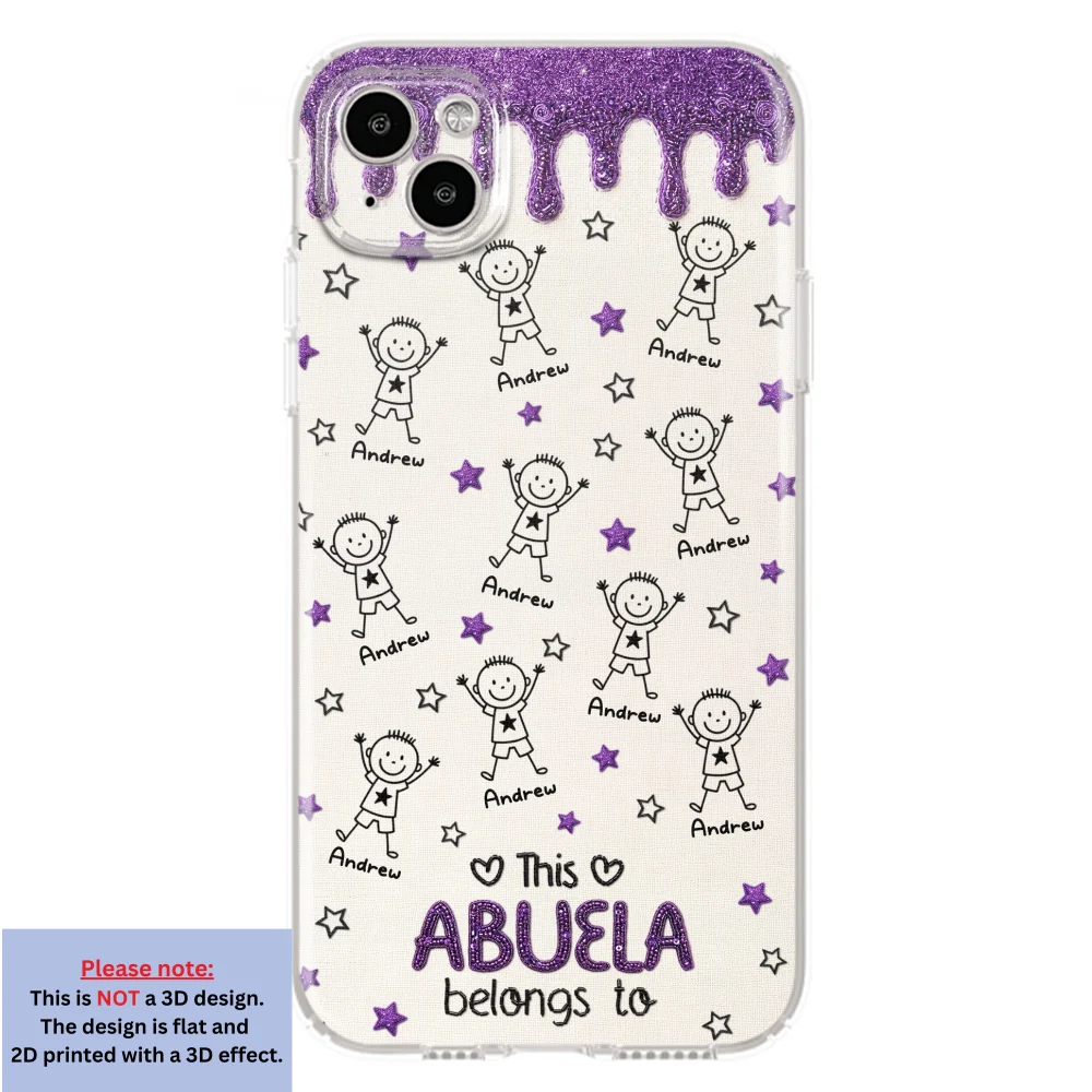 Handmade By Grandma - Personalized Custom 3D Inflated Effect Phone Case - Image 14